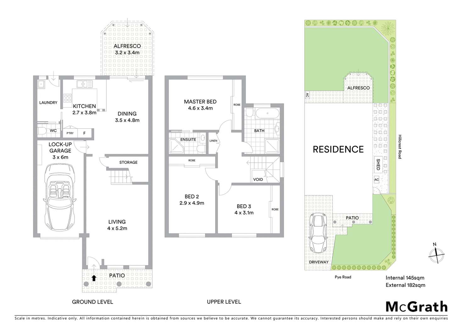 Floorplan of Homely townhouse listing, 33 Pye Road, Quakers Hill NSW 2763