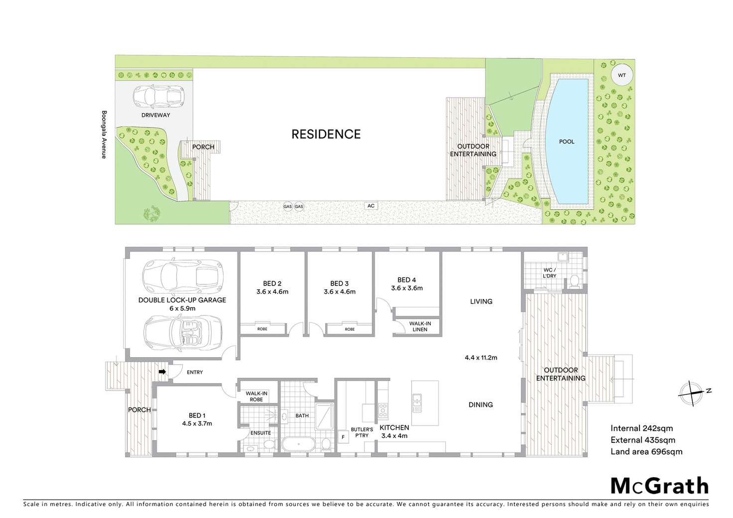 Floorplan of Homely house listing, 16 Boongala Avenue, Empire Bay NSW 2257