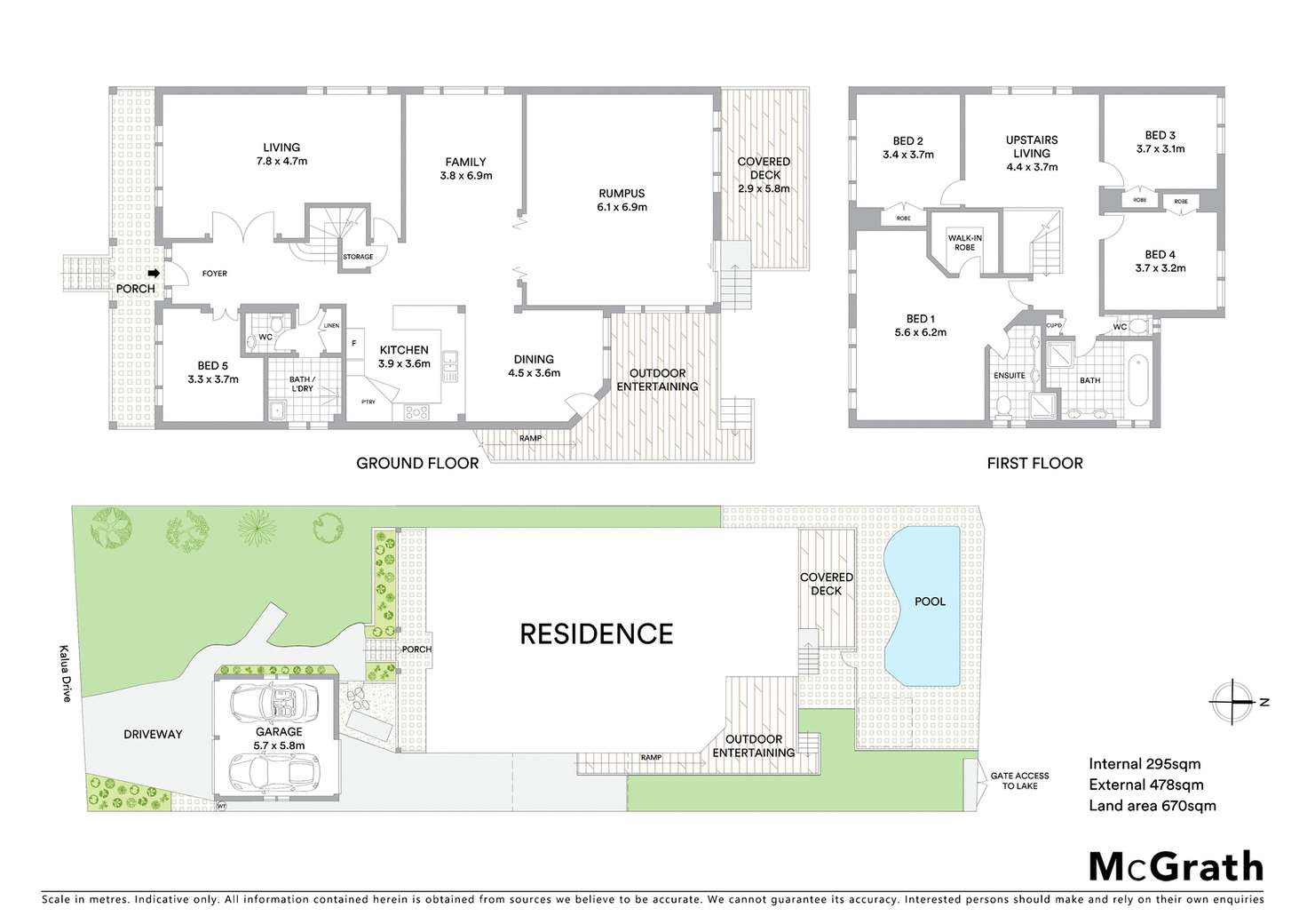 Floorplan of Homely house listing, 66 Kalua Drive, Chittaway Bay NSW 2261