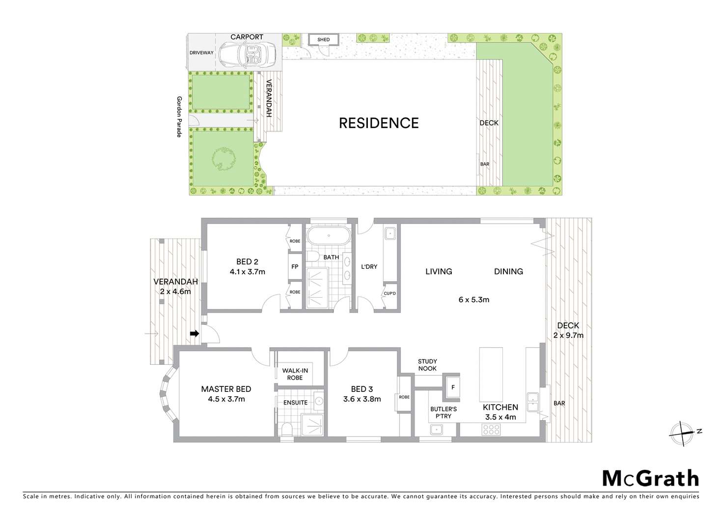 Floorplan of Homely house listing, 1A Gordon Parade, Yarraville VIC 3013