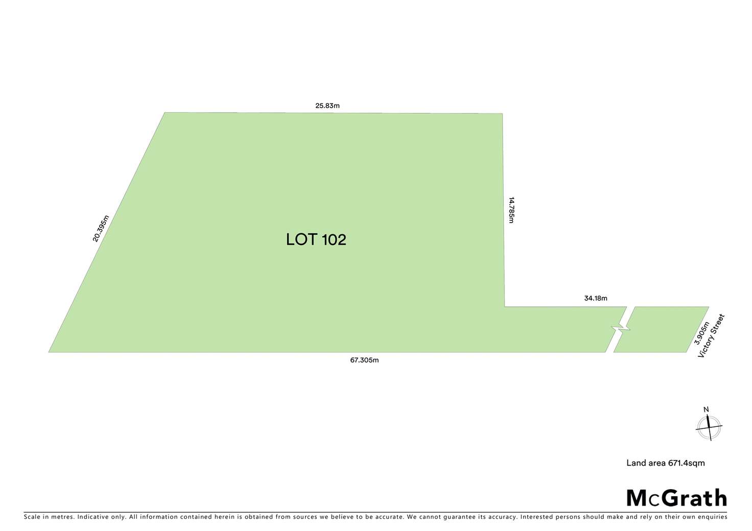 Floorplan of Homely residentialLand listing, 7A Victory Street, Asquith NSW 2077