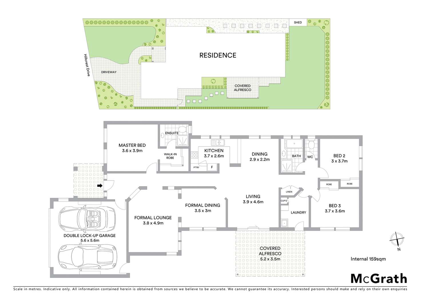 Floorplan of Homely villa listing, 3/1-9 Hillcrest Drive, St Ives NSW 2075