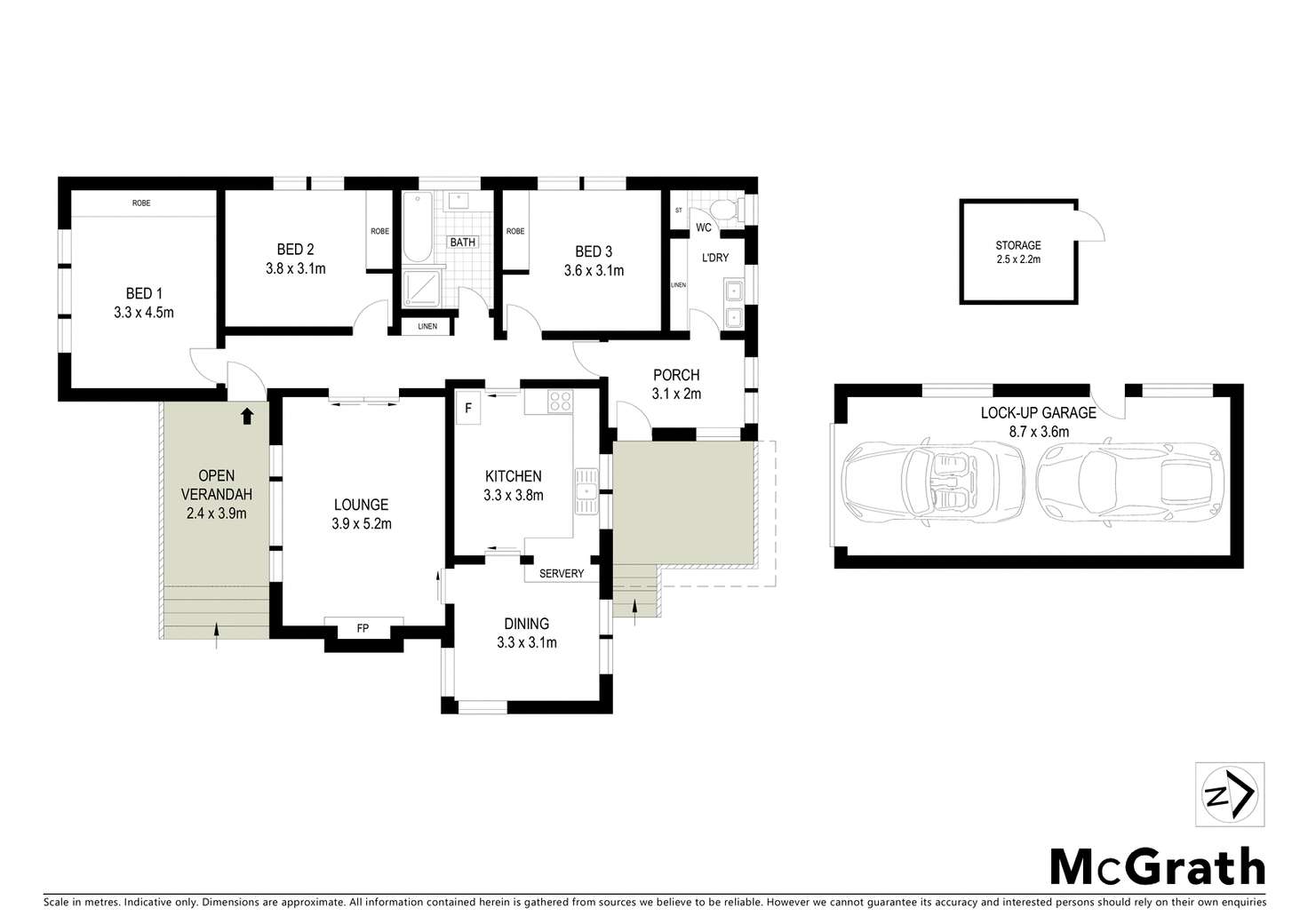 Floorplan of Homely house listing, 32 Cuthbert Avenue, Highton VIC 3216