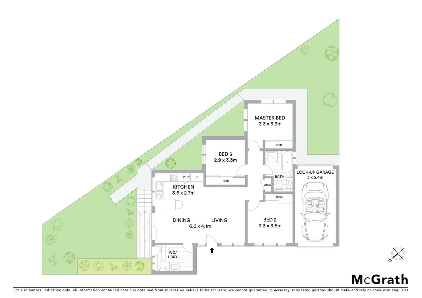 Floorplan of Homely villa listing, 3/2 Galilee Close, Bossley Park NSW 2176