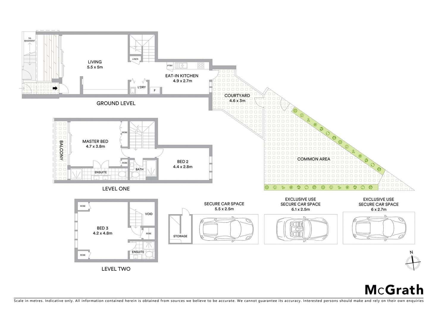 Floorplan of Homely townhouse listing, 2/35 Arthur Street, Lavender Bay NSW 2060