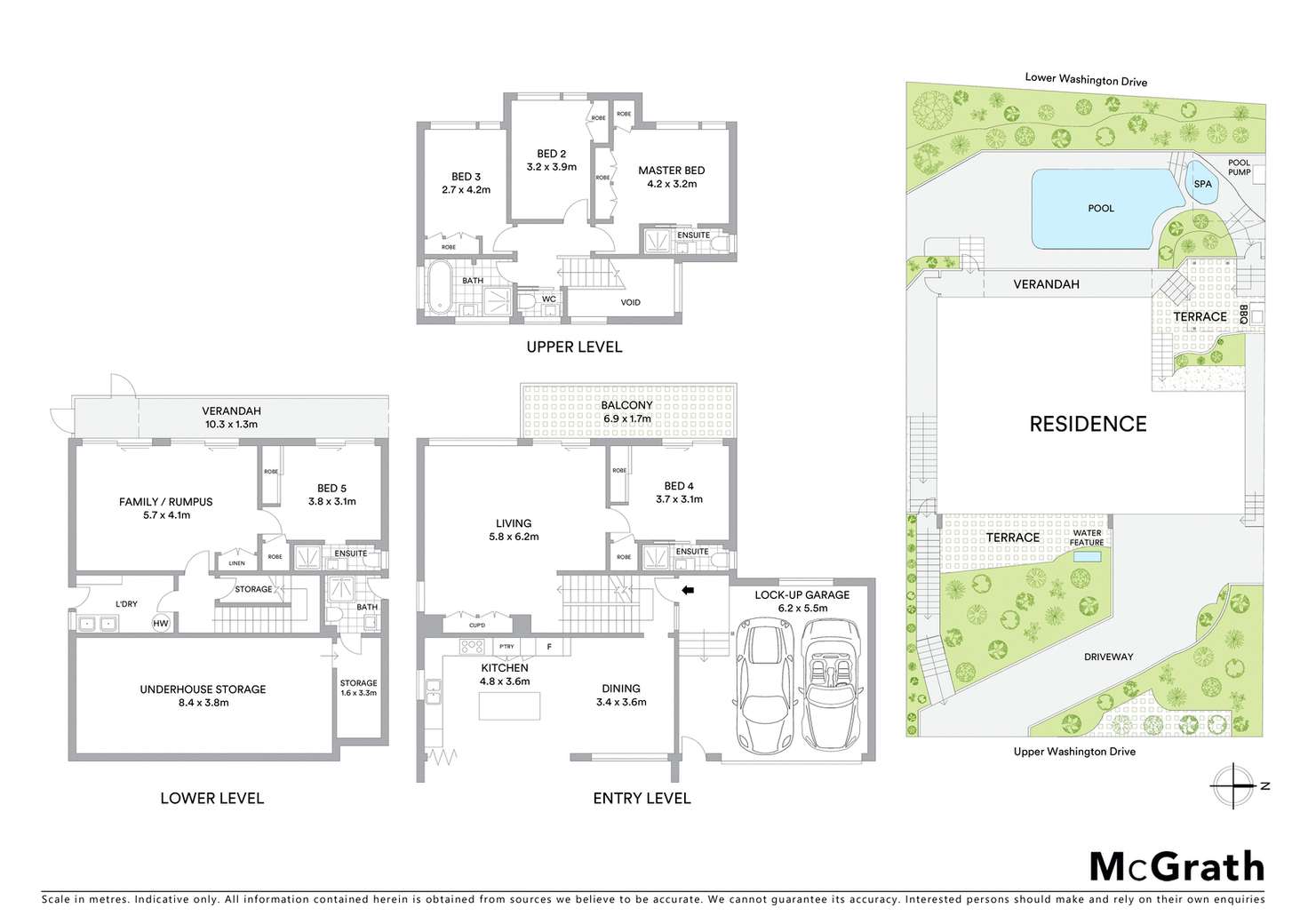 Floorplan of Homely house listing, 126 Upper Washington Drive, Bonnet Bay NSW 2226