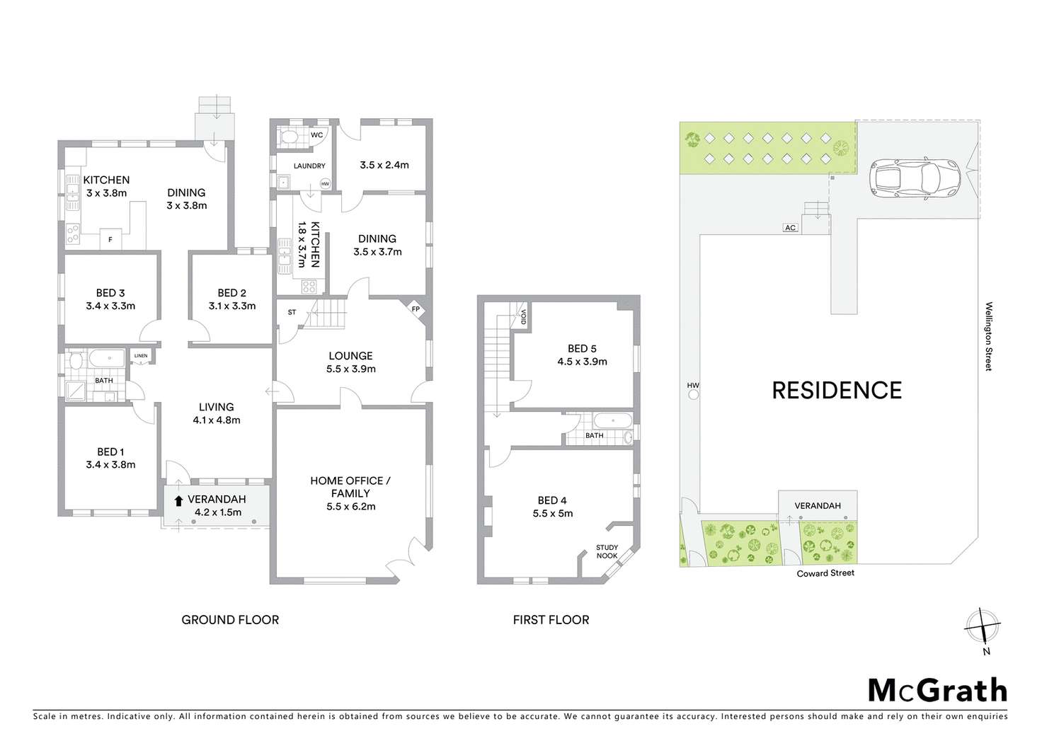 Floorplan of Homely house listing, 95 & 95A Coward Street, Mascot NSW 2020