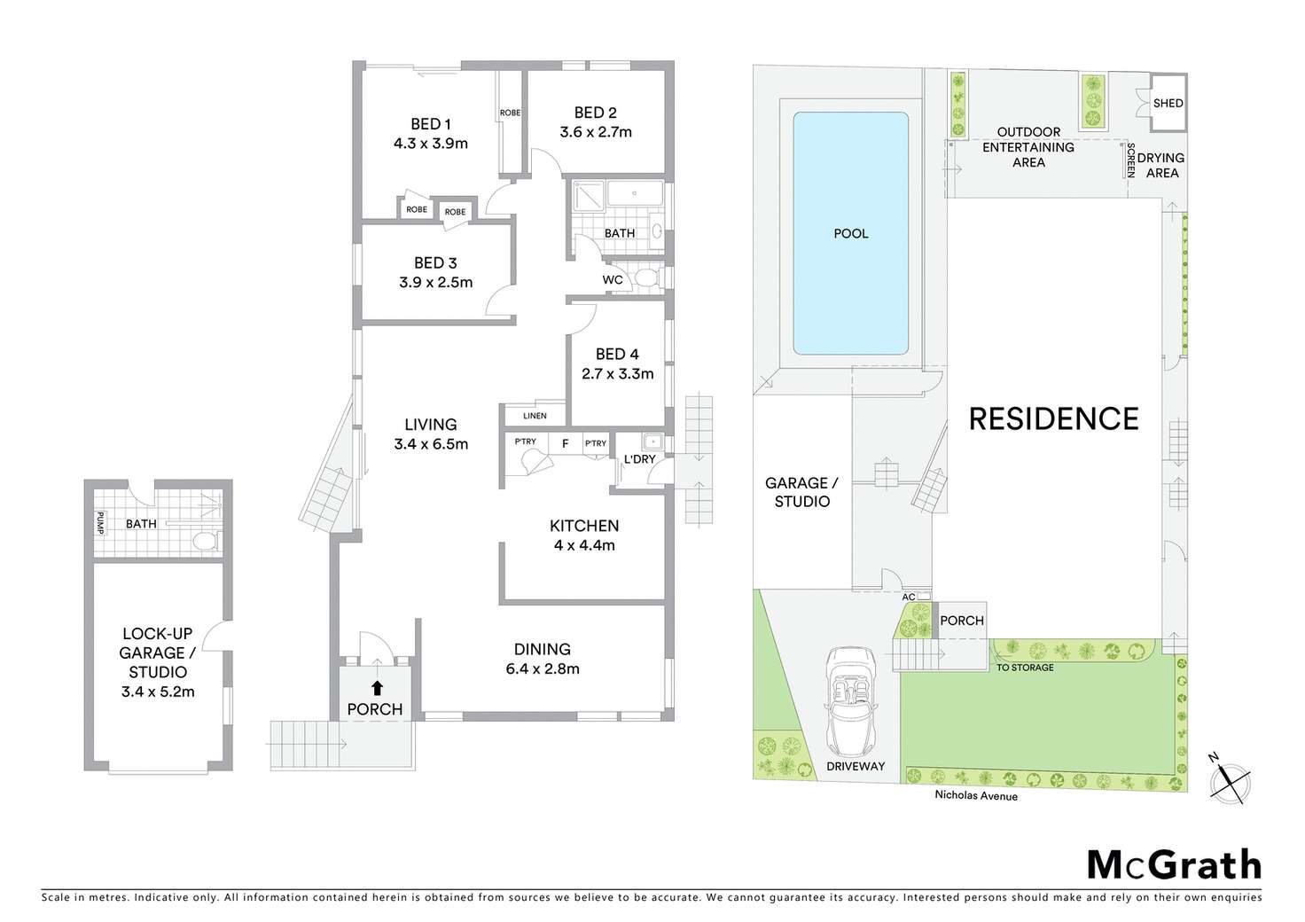 Floorplan of Homely house listing, 23 Nicholas Avenue, Concord NSW 2137