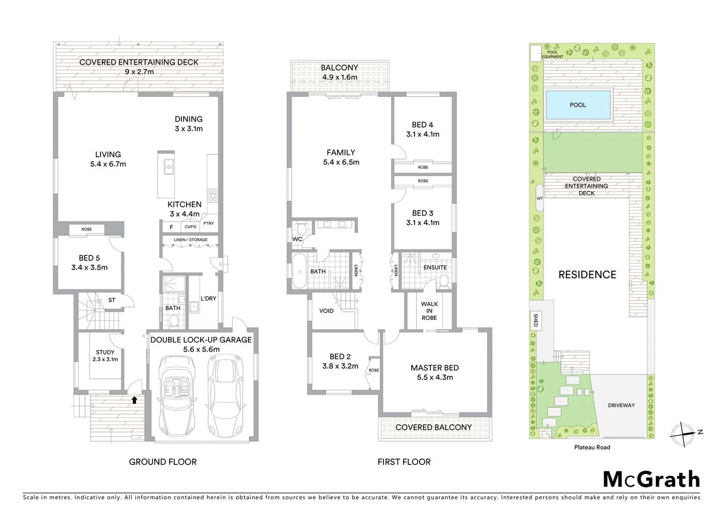 Floorplan of Homely house listing, 64 Plateau Road, Collaroy Plateau NSW 2097