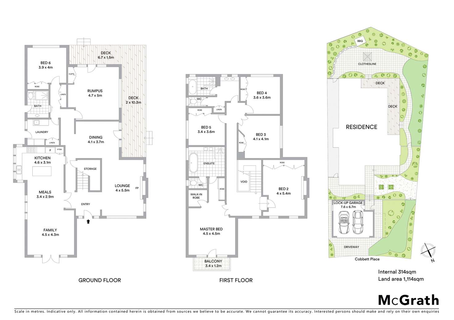 Floorplan of Homely house listing, 8 Cobbett Place, Bruce ACT 2617