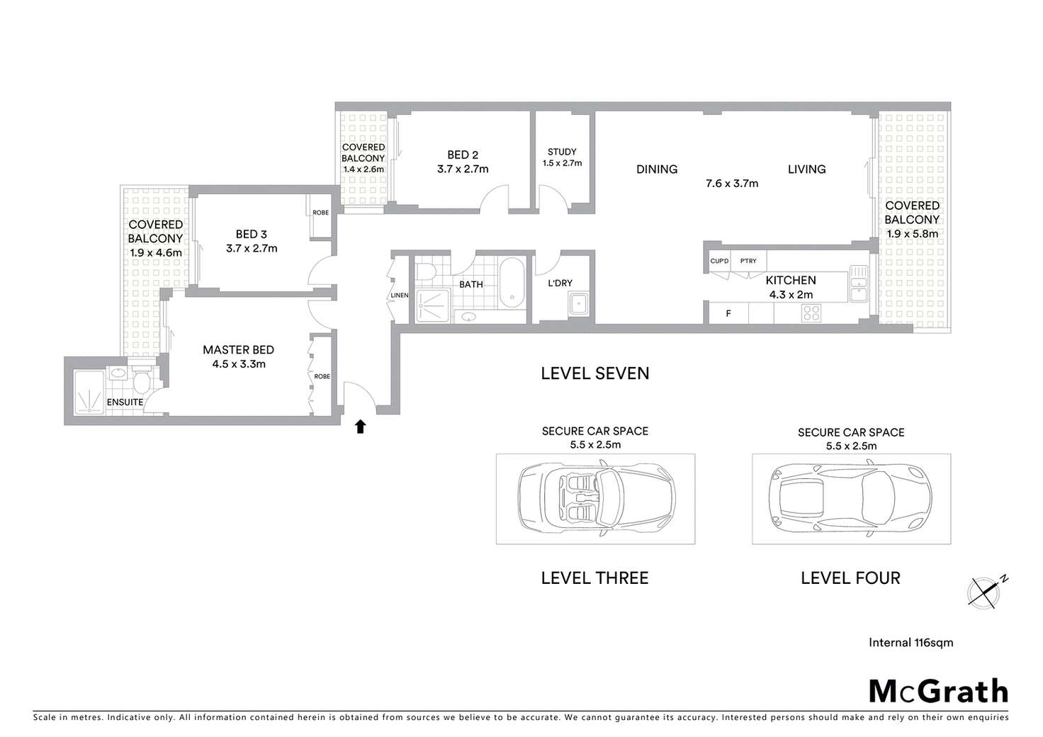 Floorplan of Homely apartment listing, 24/90 St Georges Crescent, Drummoyne NSW 2047