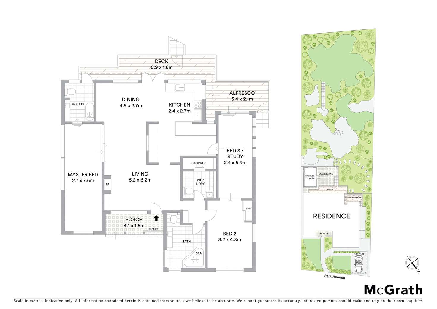 Floorplan of Homely house listing, 37 Park Avenue, Avalon Beach NSW 2107