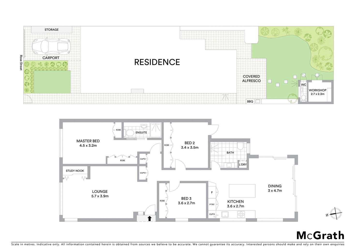 Floorplan of Homely house listing, 3 Rose Street, Bronte NSW 2024
