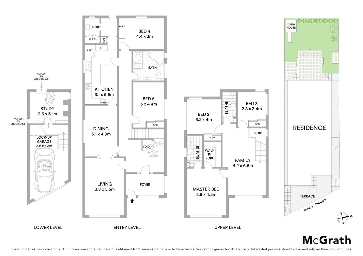 Floorplan of Homely house listing, 9 Daintrey Crescent, Randwick NSW 2031