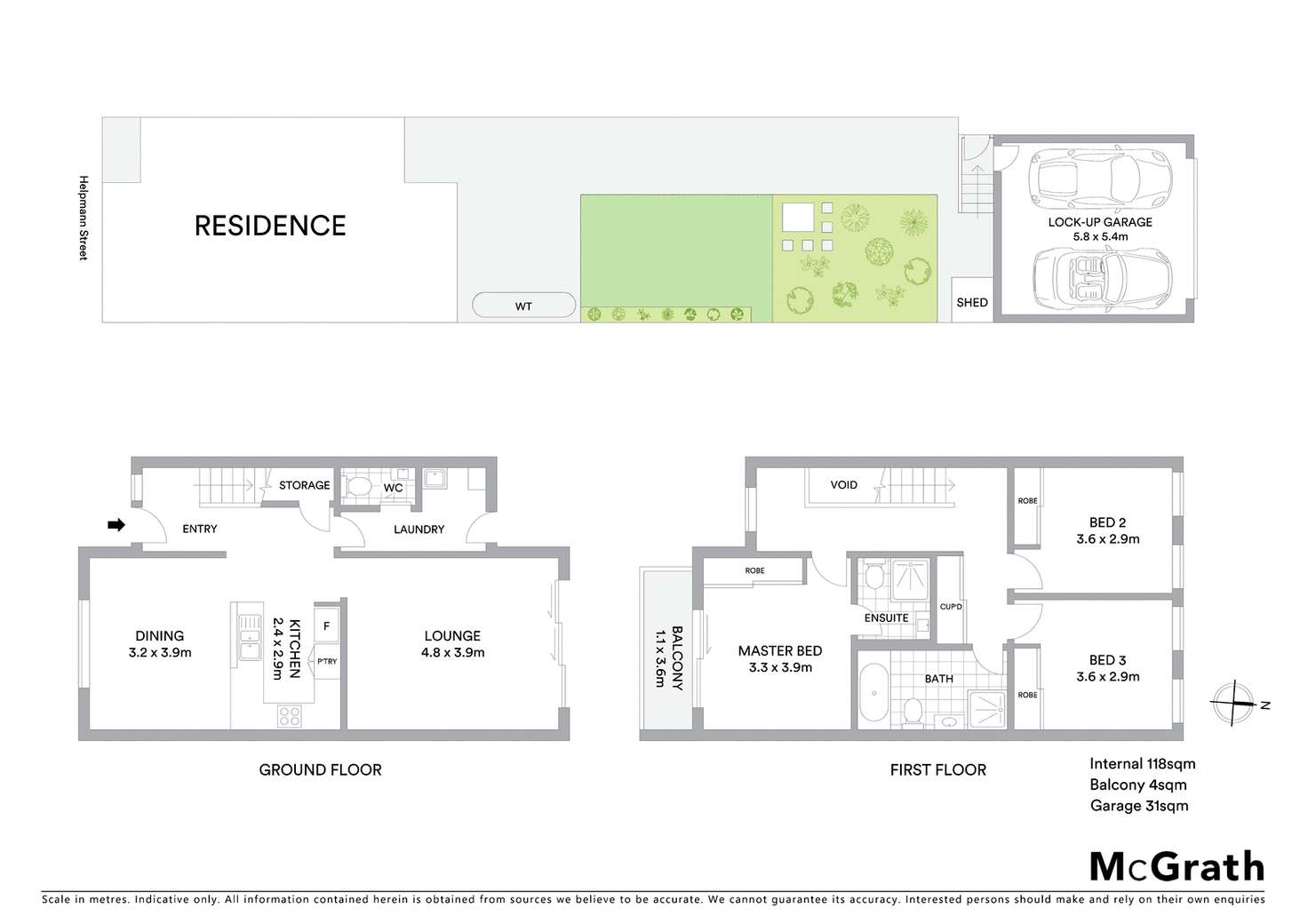 Floorplan of Homely townhouse listing, 21/10 Helpmann Street, Bonython ACT 2905