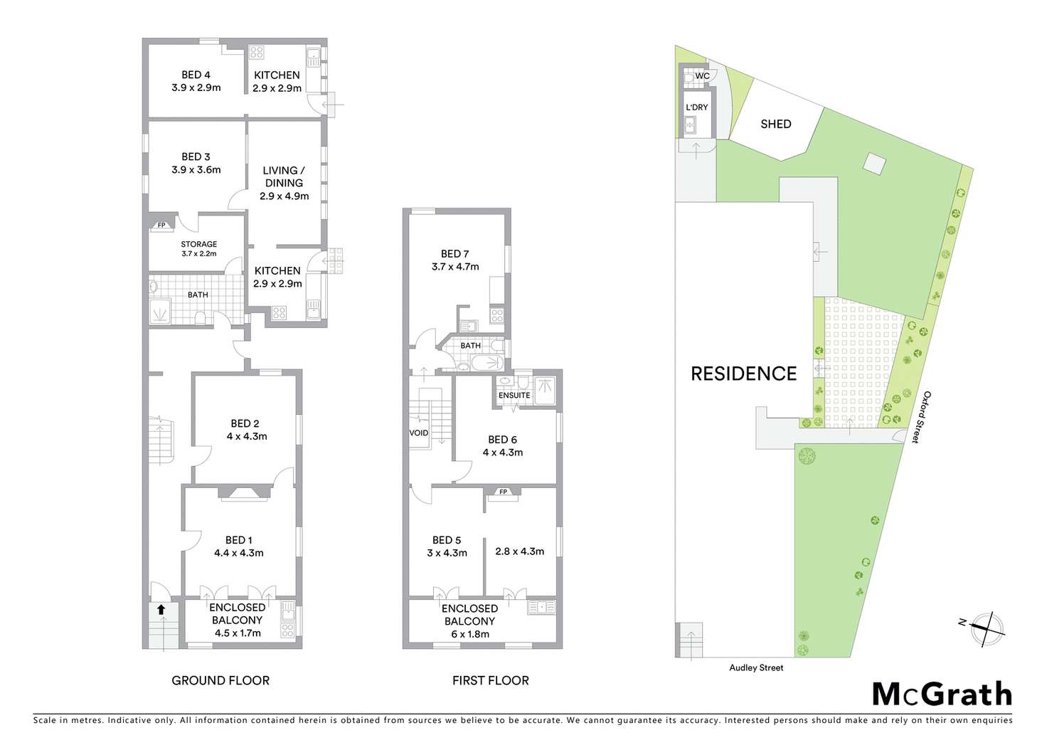 Floorplan of Homely house listing, 47 Audley Street, Petersham NSW 2049