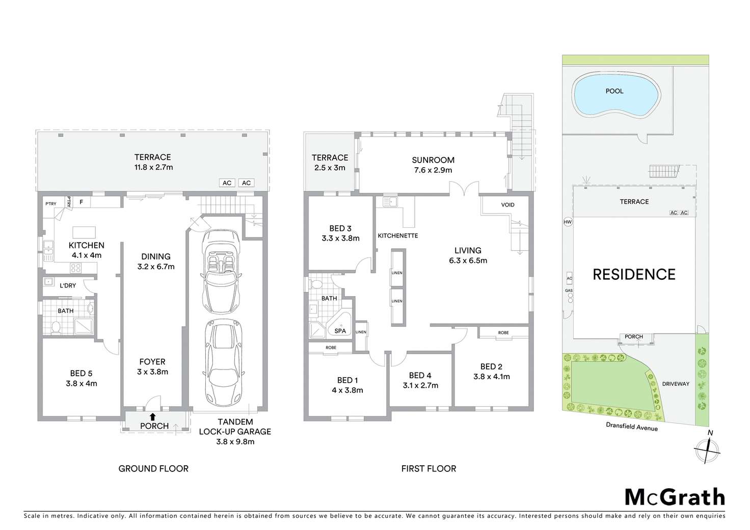 Floorplan of Homely house listing, 12 Dransfield Avenue, Mascot NSW 2020