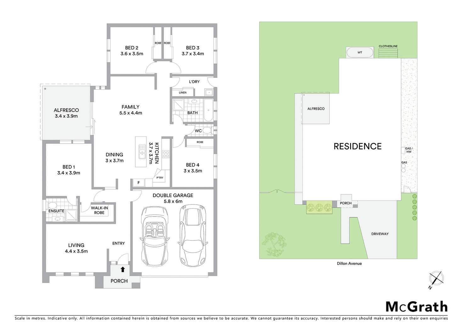 Floorplan of Homely house listing, 14 Dillon Avenue, Augustine Heights QLD 4300