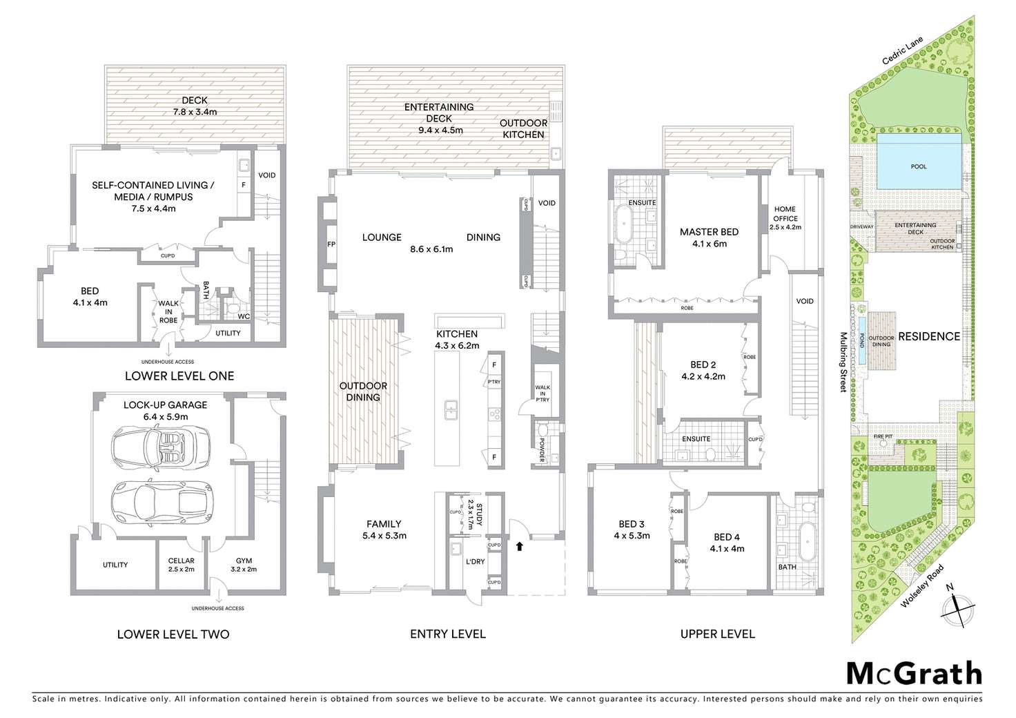 Floorplan of Homely house listing, 53 Wolseley Road, Mosman NSW 2088