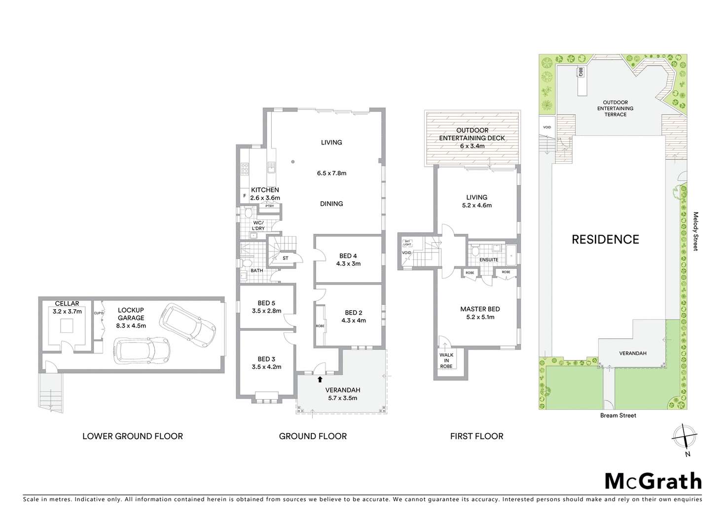Floorplan of Homely house listing, 28 Bream Street, Coogee NSW 2034