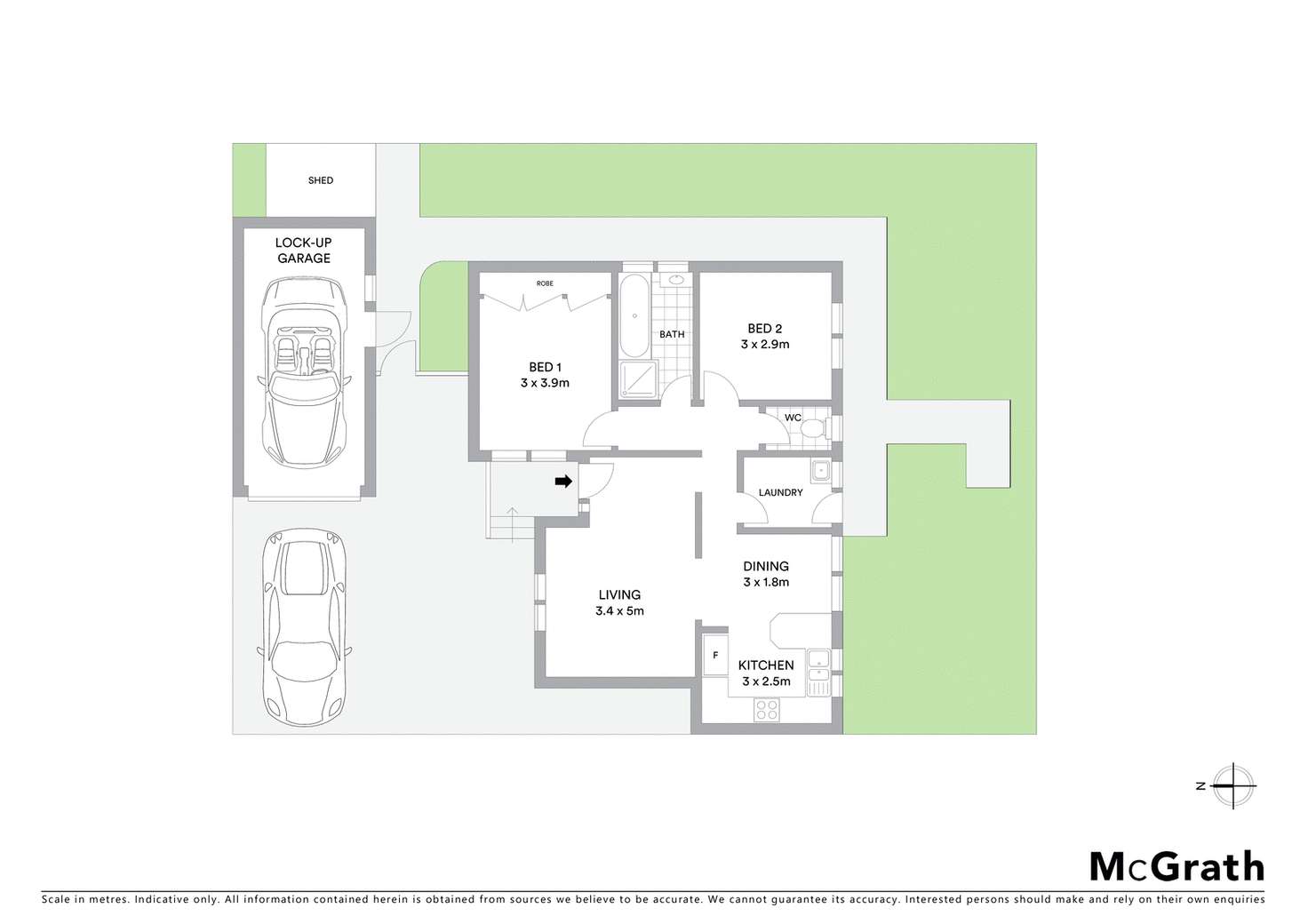 Floorplan of Homely unit listing, 4/8 Murra Court, Ashwood VIC 3147