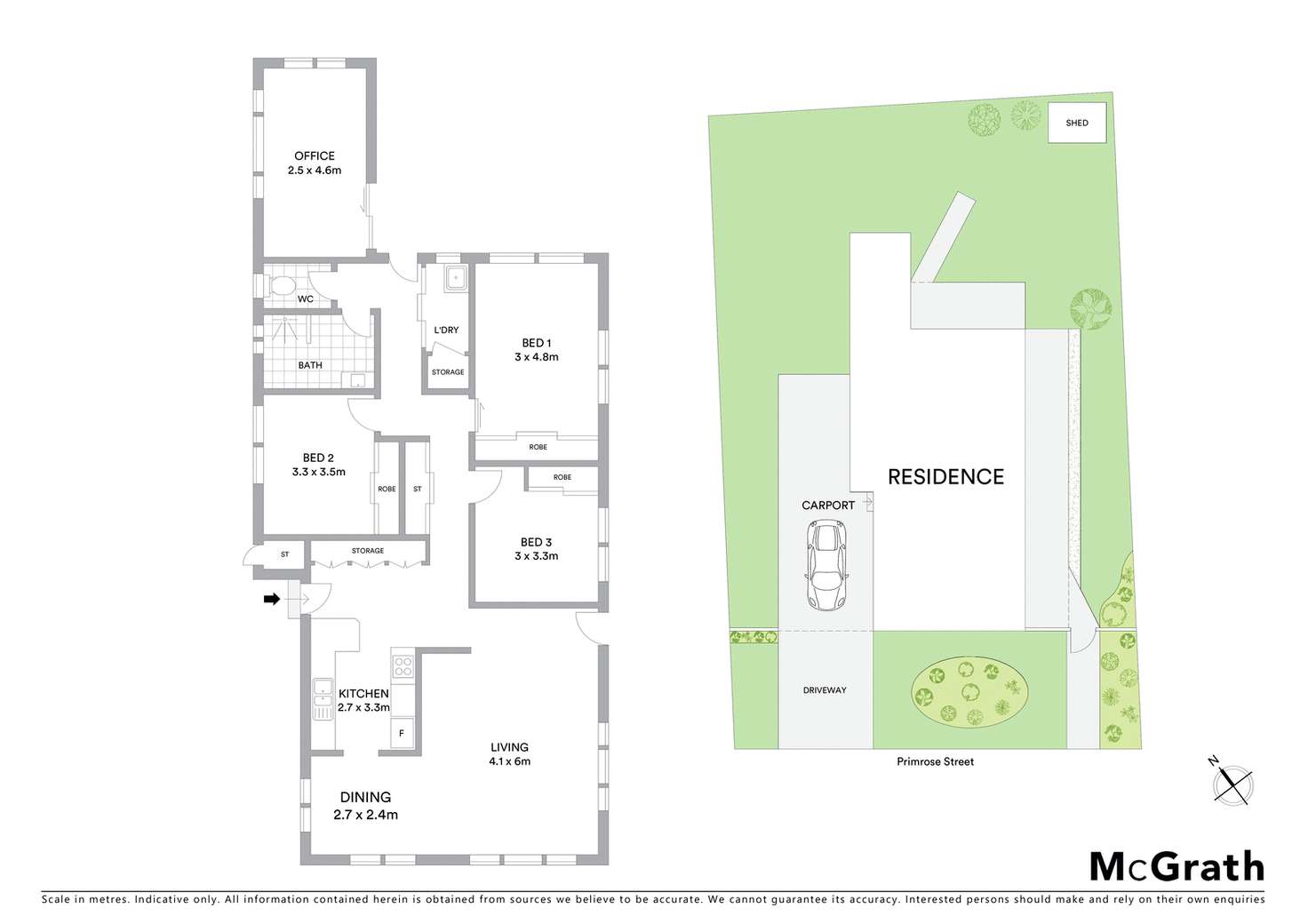 Floorplan of Homely house listing, 85 Primrose Street, Belgian Gardens QLD 4810