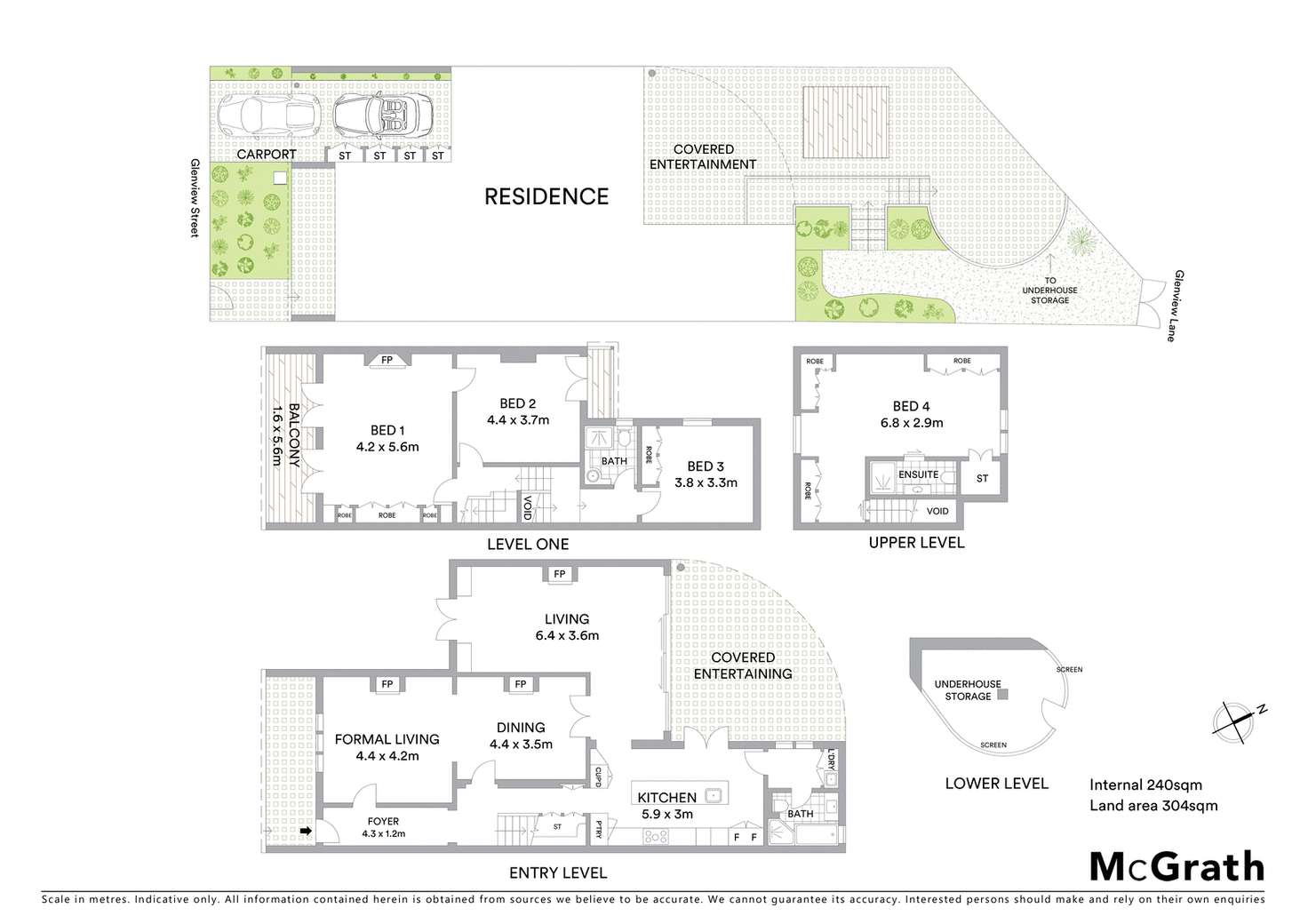 Floorplan of Homely house listing, 47 Glenview Street, Paddington NSW 2021