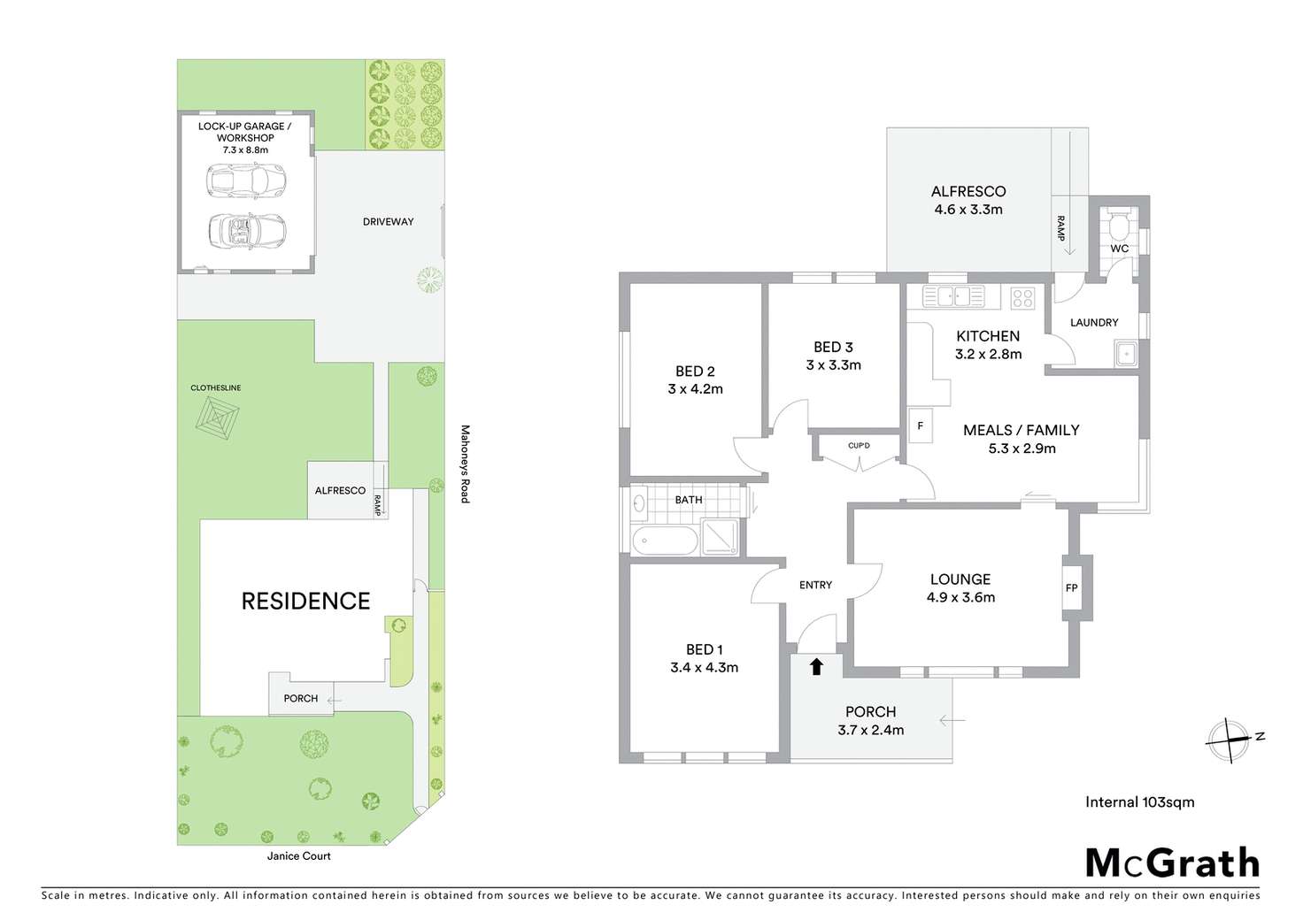 Floorplan of Homely house listing, 2 Janice Court, Fawkner VIC 3060