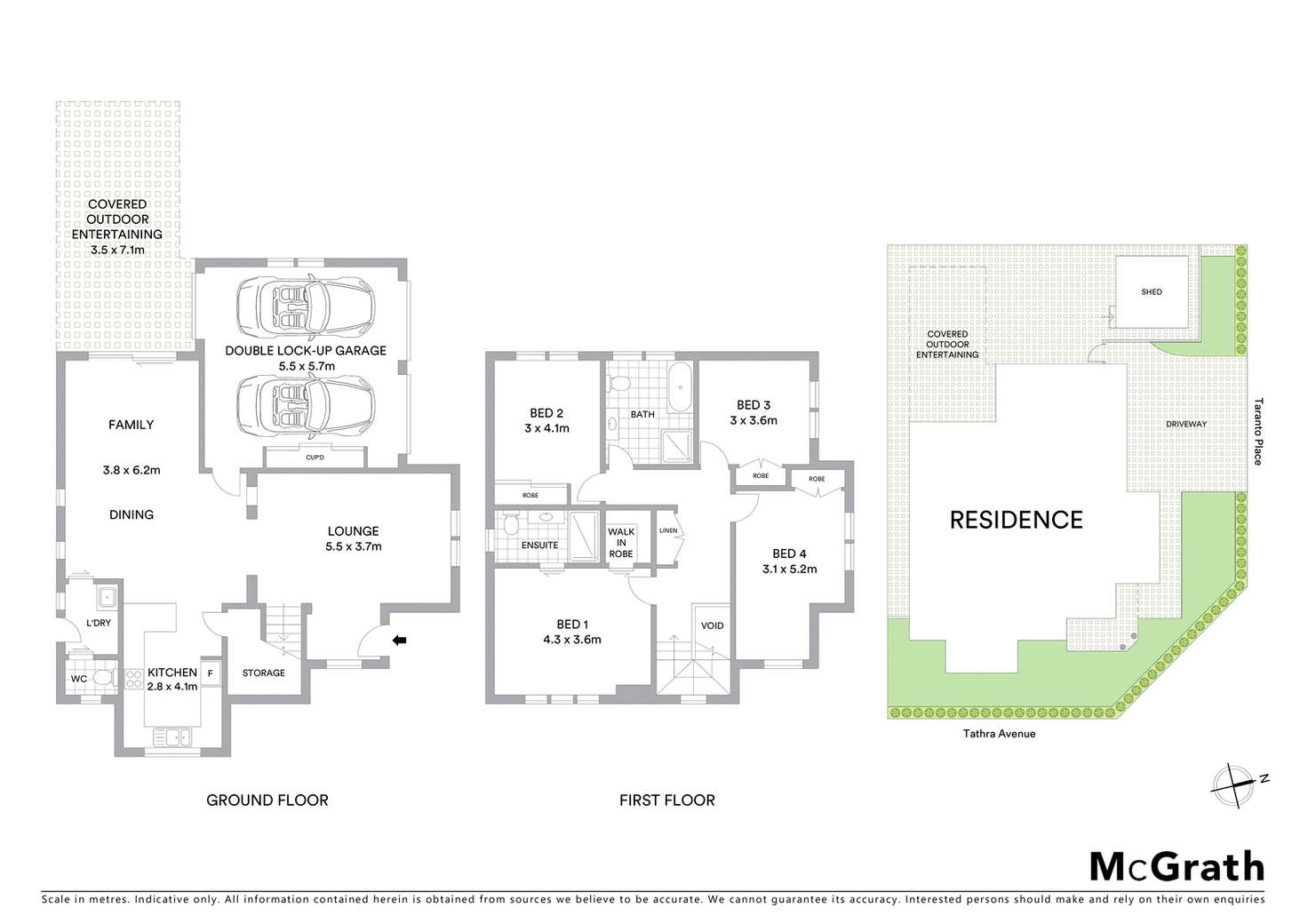 Floorplan of Homely house listing, 2 Taranto Place, Prestons NSW 2170