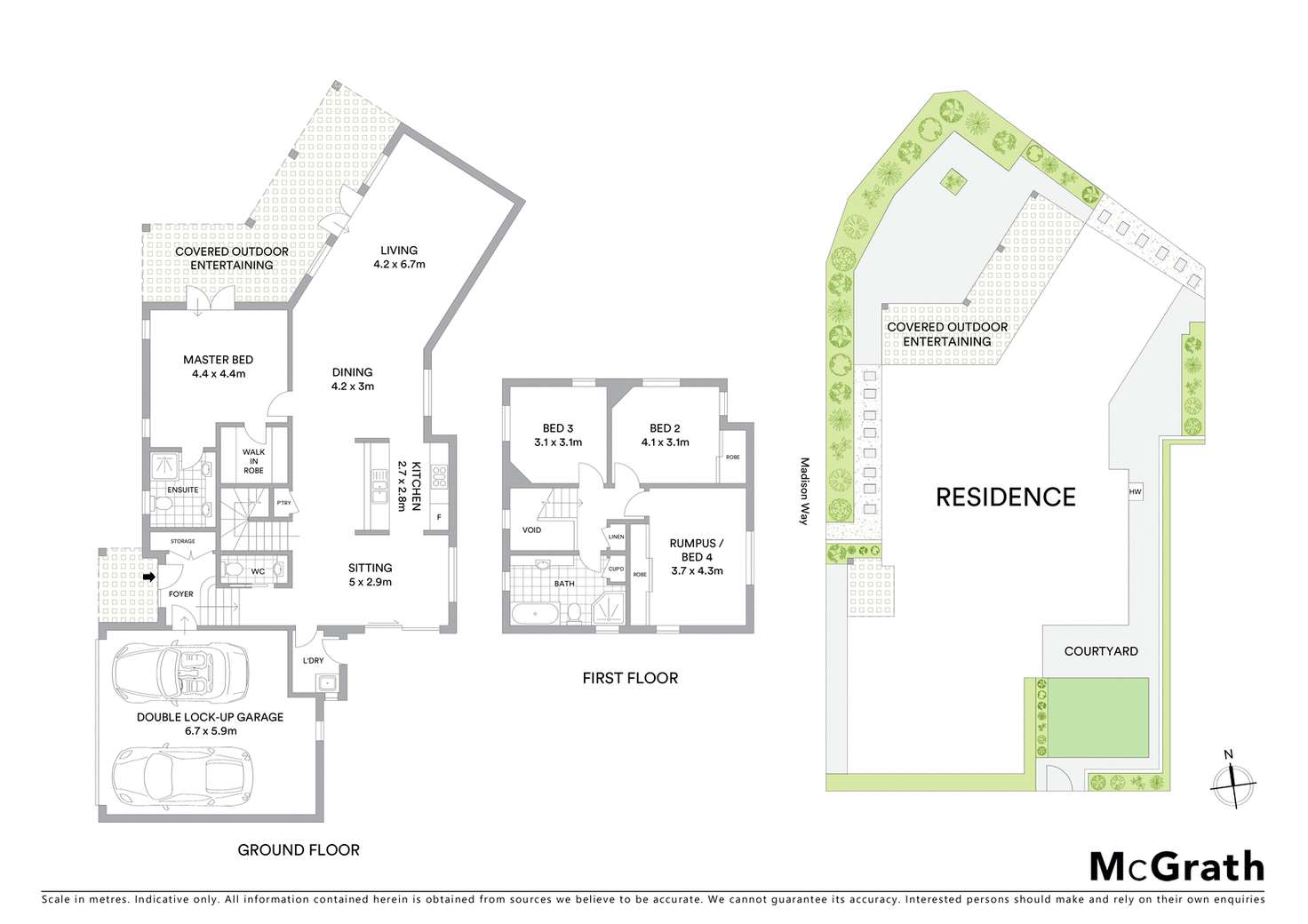 Floorplan of Homely house listing, 49 Madison Way, Allambie Heights NSW 2100