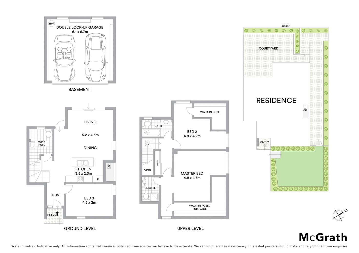 Floorplan of Homely townhouse listing, 4/110 Slade Road, Bardwell Park NSW 2207