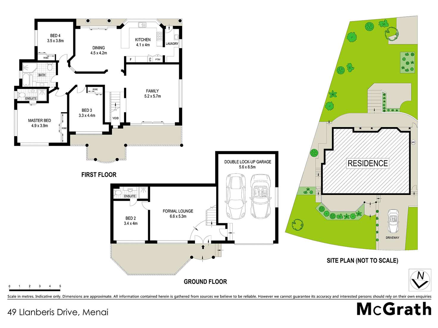 Floorplan of Homely house listing, 49 Llanberis Drive, Menai NSW 2234