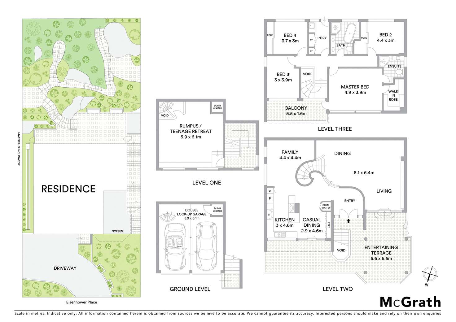 Floorplan of Homely house listing, 14 Eisenhower Place, Bonnet Bay NSW 2226