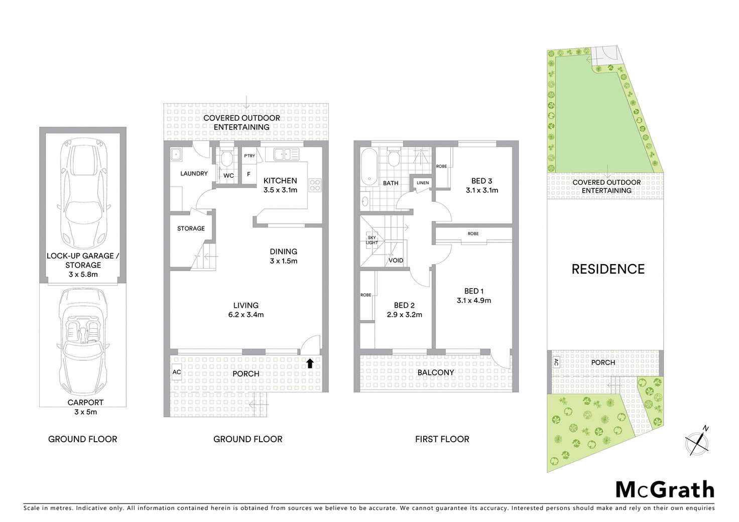 Floorplan of Homely townhouse listing, 1/14 Busaco Road, Marsfield NSW 2122