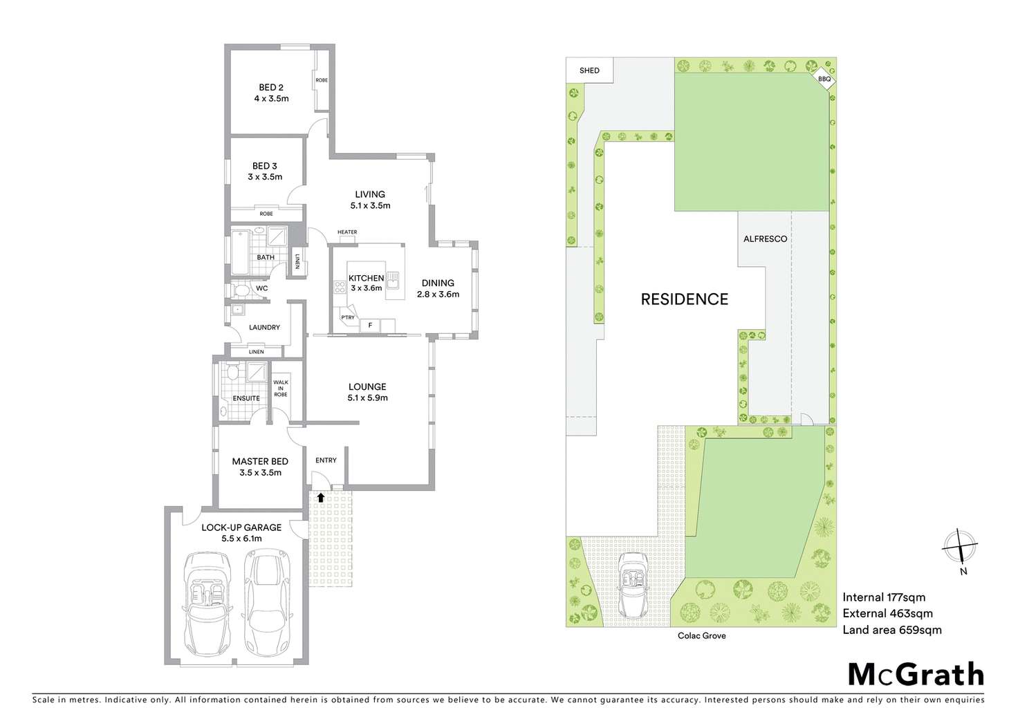 Floorplan of Homely house listing, 27 Colac Grove, Belmont VIC 3216