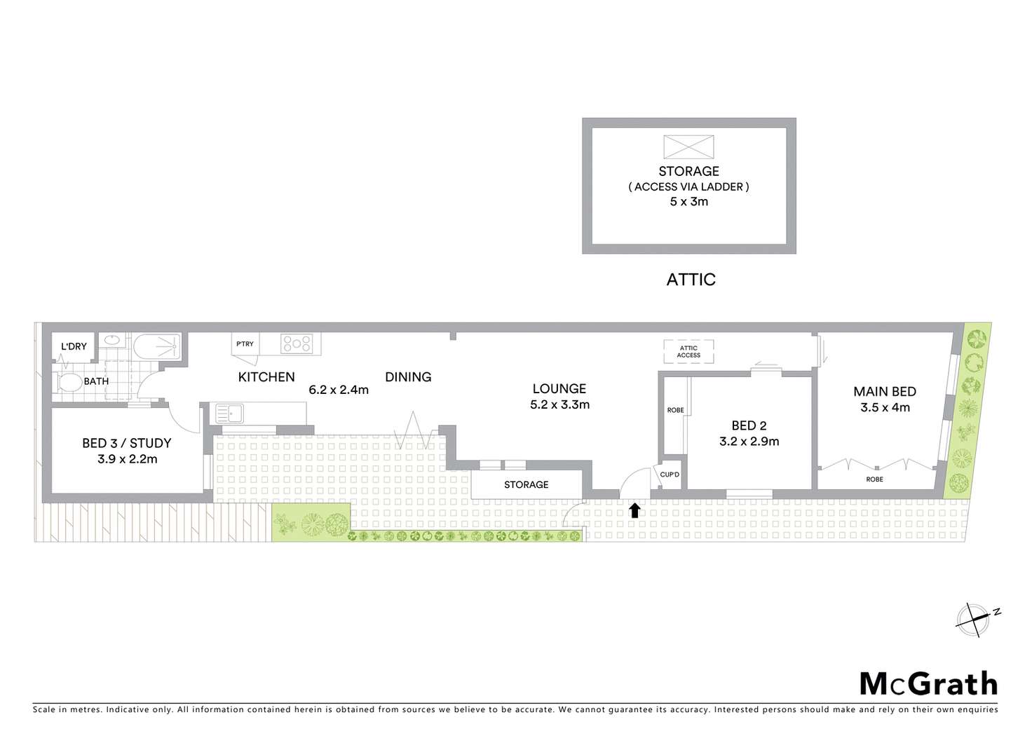 Floorplan of Homely house listing, 24 Elliott Street, Balmain NSW 2041
