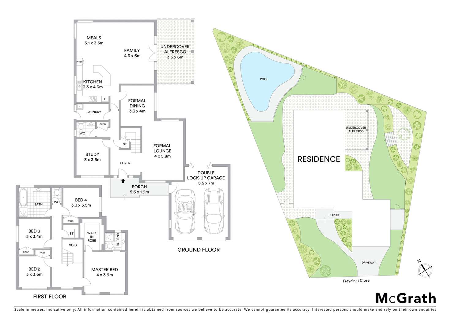 Floorplan of Homely house listing, 17 Freycinet Close, Dural NSW 2158
