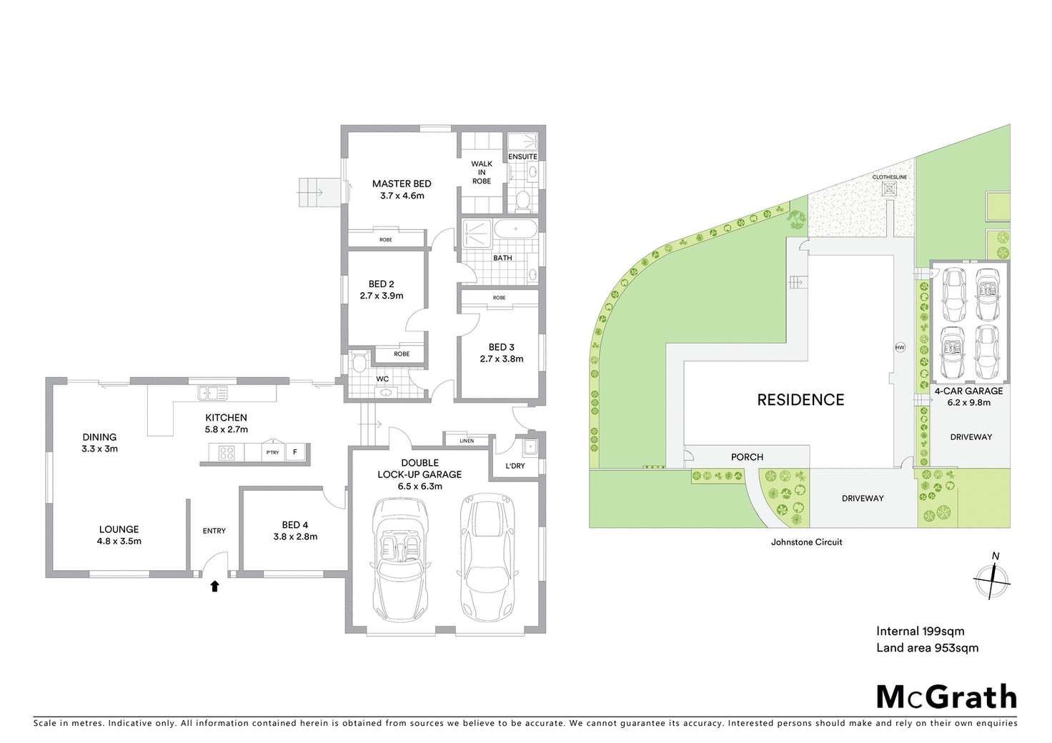 Floorplan of Homely house listing, 41 Johnstone Circuit, Calwell ACT 2905