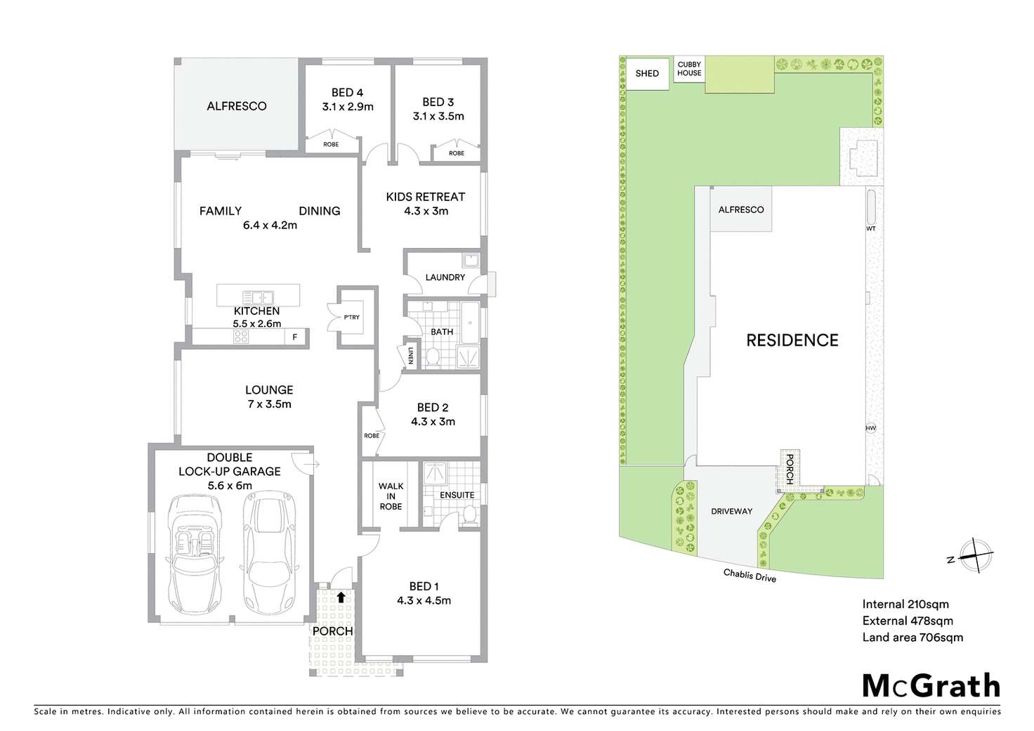 Floorplan of Homely house listing, 1 Chablis Drive, Cessnock NSW 2325