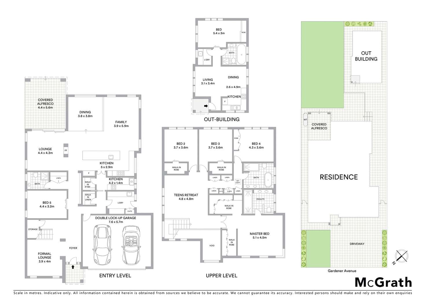 Floorplan of Homely house listing, 51 Gardener Avenue, Ryde NSW 2112