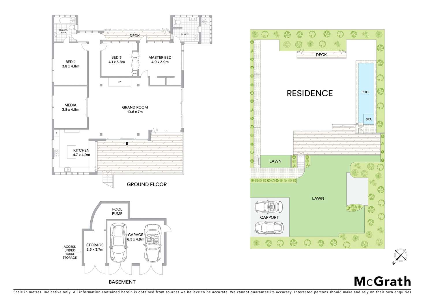 Floorplan of Homely house listing, 2 Coolawin Road, Avalon Beach NSW 2107