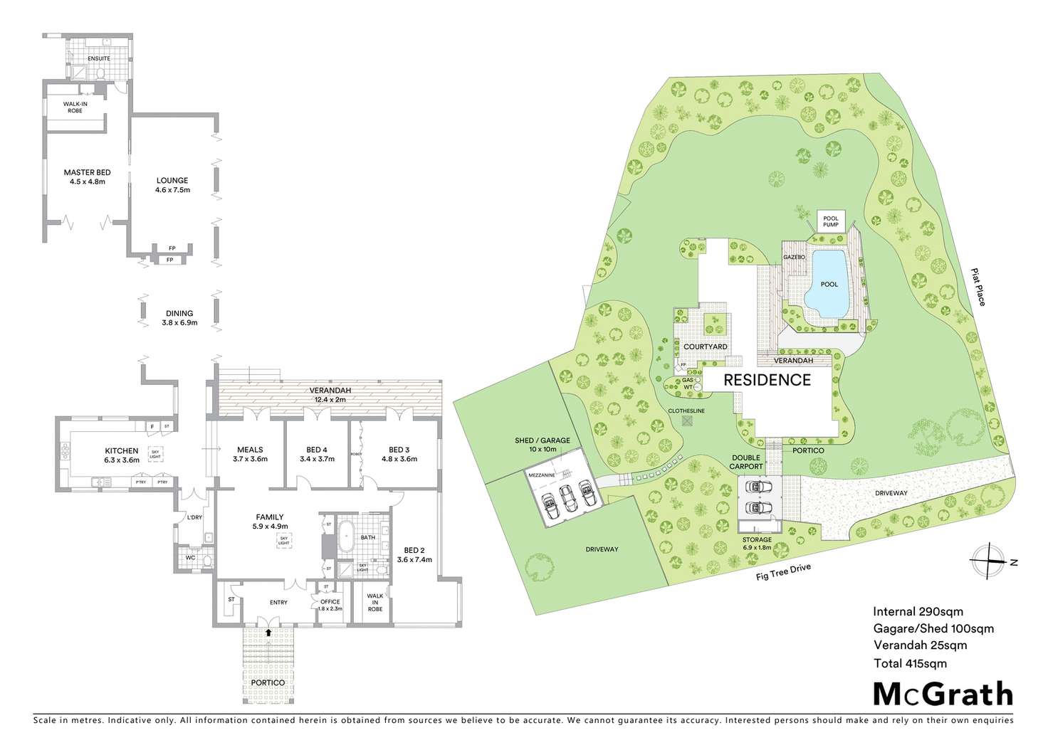 Floorplan of Homely house listing, 26 Fig Tree Drive, Beerwah QLD 4519