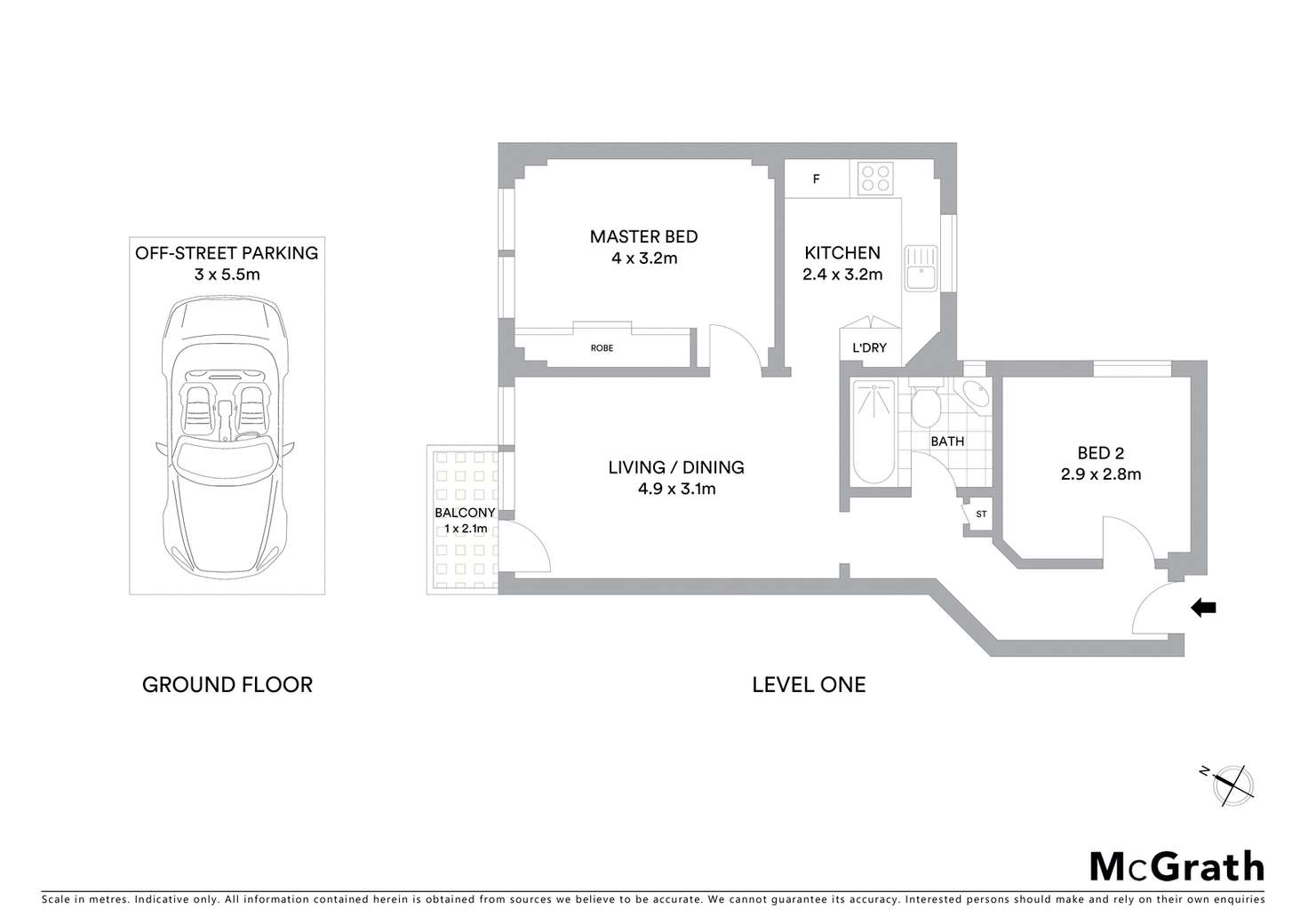 Floorplan of Homely apartment listing, 5/735 New South Head Road, Rose Bay NSW 2029