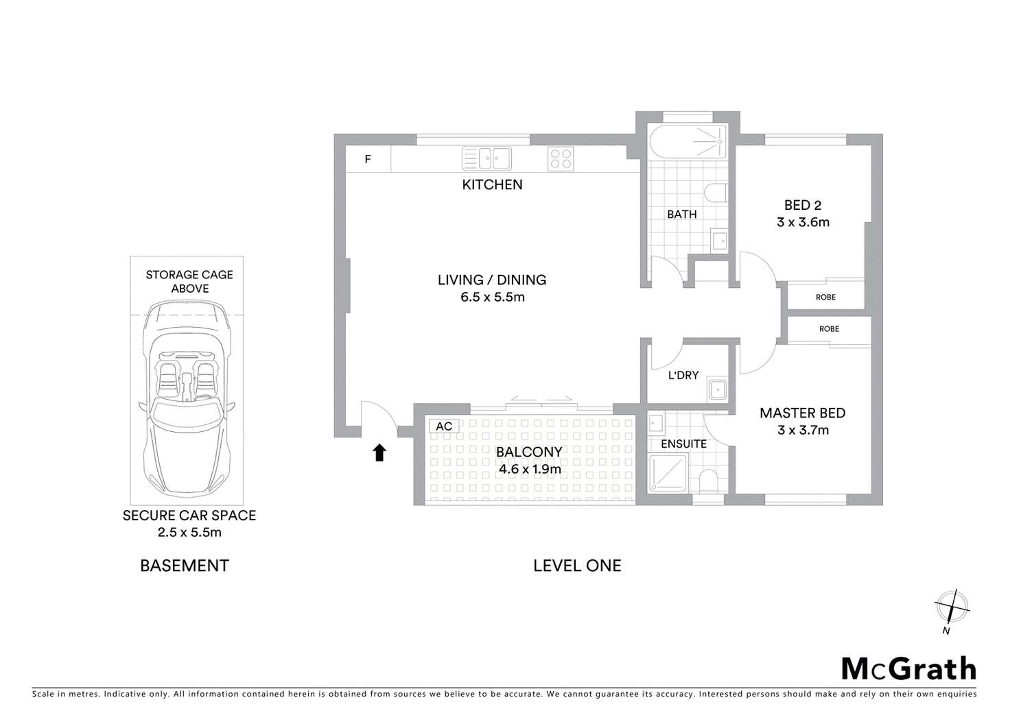 Floorplan of Homely apartment listing, 4/173 Adderton Road, Carlingford NSW 2118