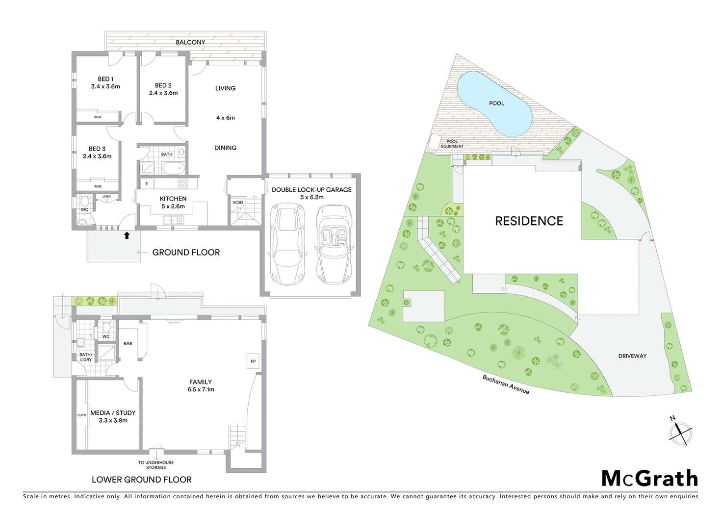 Floorplan of Homely house listing, 5 Buchanan Avenue, Bonnet Bay NSW 2226