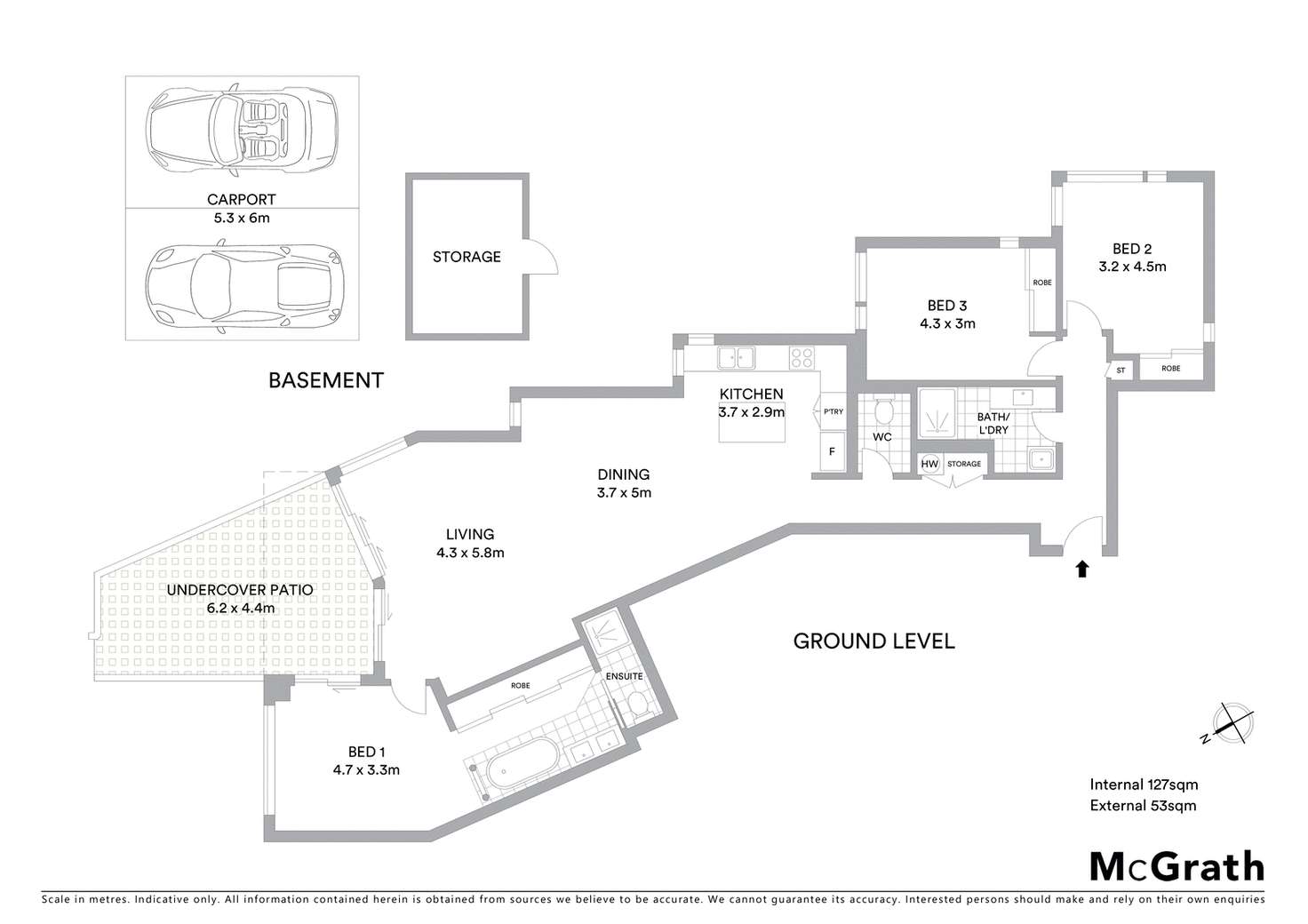 Floorplan of Homely unit listing, 301/72-74 The Strand, North Ward QLD 4810