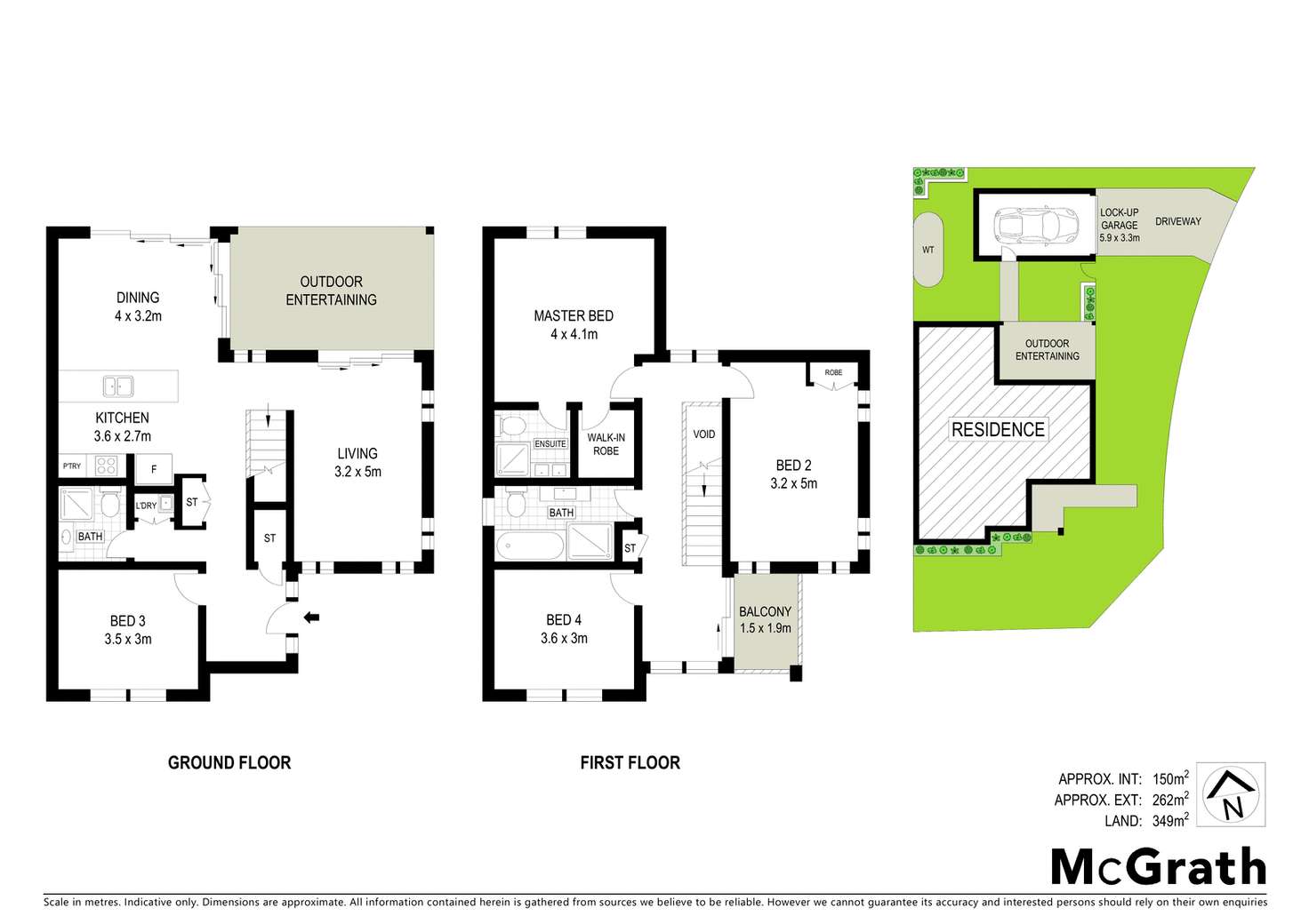 Floorplan of Homely townhouse listing, 25 Jabiru Drive, Fern Bay NSW 2295