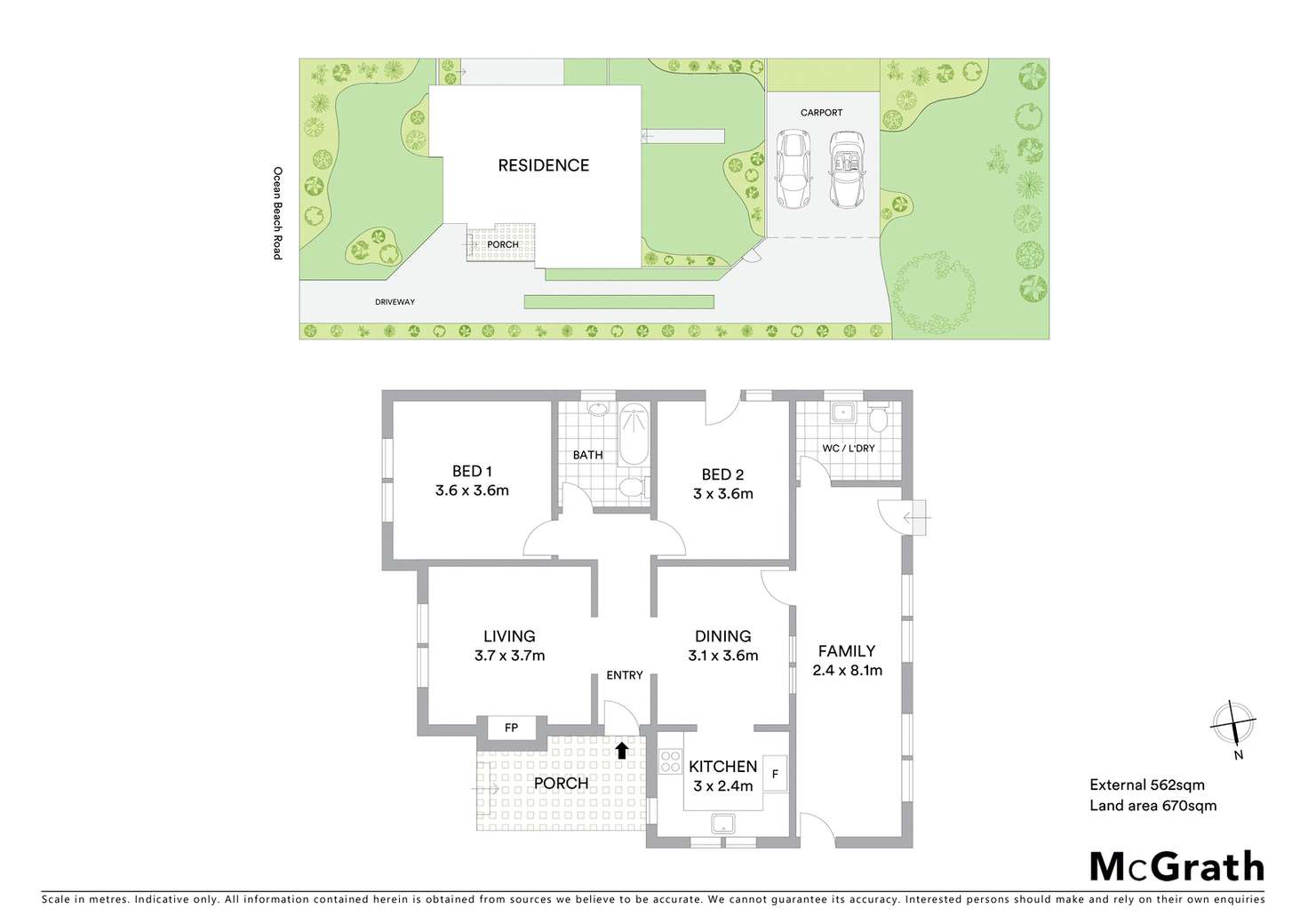 Floorplan of Homely house listing, 419 Ocean Beach Road, Umina Beach NSW 2257