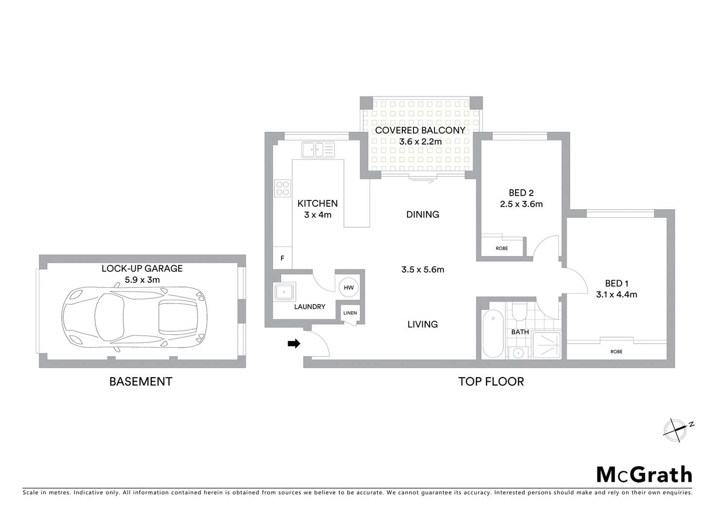 Floorplan of Homely apartment listing, 11/59 Flora Street, Kirrawee NSW 2232