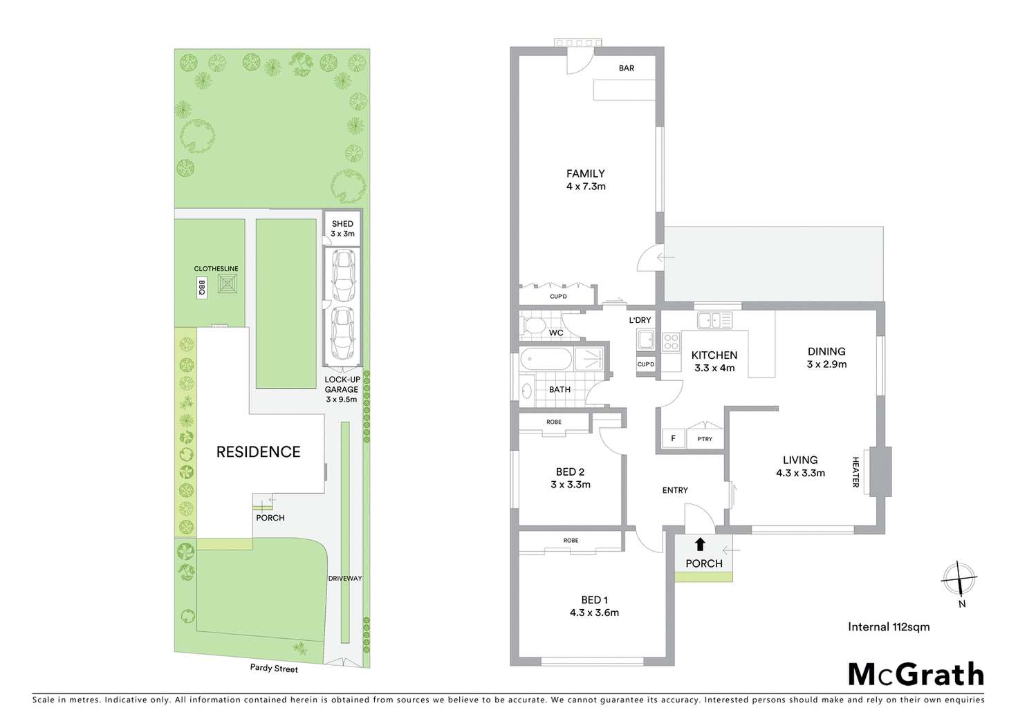 Floorplan of Homely house listing, 17 Pardy Street, Pascoe Vale VIC 3044